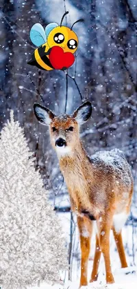 Vertebrate Nature Deer Live Wallpaper