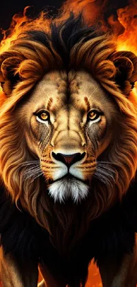 Vertebrate Nature Lion Live Wallpaper
