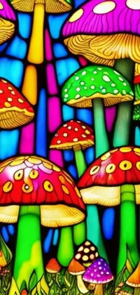 Vertebrate Nature Mushroom Live Wallpaper