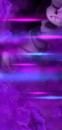 Vertebrate Purple Violet Live Wallpaper