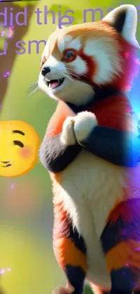 Red Panda Carnivore Jacket Live Wallpaper