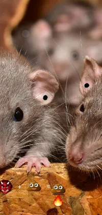 rats learning maths Live Wallpaper