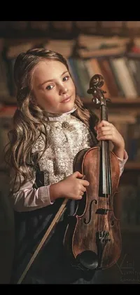 Violin Family Musical Instrument Flash Photography Live Wallpaper