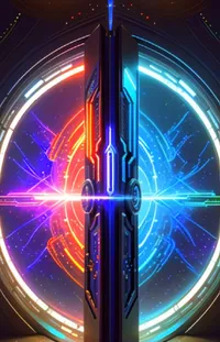 Visual Effect Lighting Electricity Neon Live Wallpaper