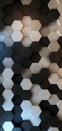 Wall Grey Symmetry Live Wallpaper