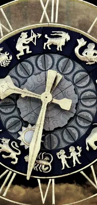 horoscope clock Live Wallpaper
