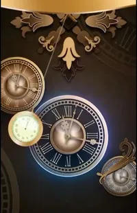 Watch Font Clock Live Wallpaper