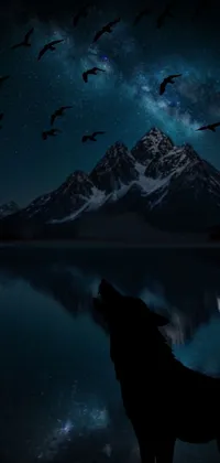 Water Atmosphere Mountain Live Wallpaper