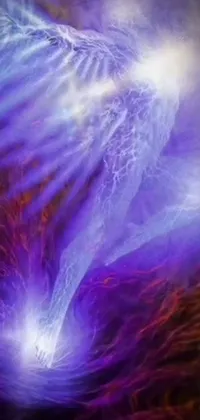 Water Atmosphere Purple Live Wallpaper