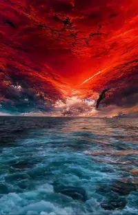 Water Atmosphere Sky Live Wallpaper