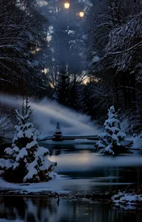 Water Atmosphere Snow Live Wallpaper