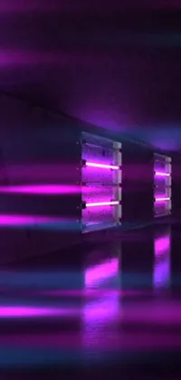 Water Automotive Lighting Purple Live Wallpaper