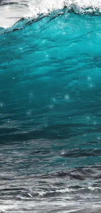 Water Azure Liquid Live Wallpaper