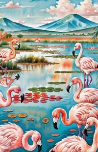 Water Bird Ecoregion Live Wallpaper
