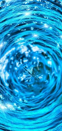Water Blue Fluid Live Wallpaper