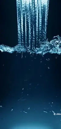 Water Blue Liquid Live Wallpaper