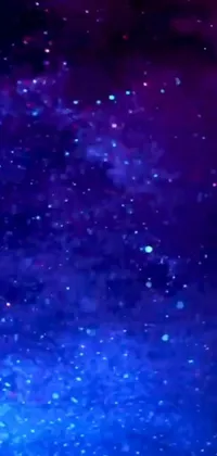 This live wallpaper offers a dreamy and cosmic visual experience on your phone