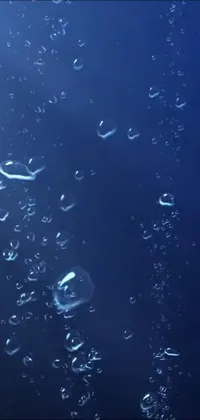 Get lost in the deep sea ambience with this stunning phone live wallpaper