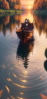 Water Boat Water Resources Live Wallpaper