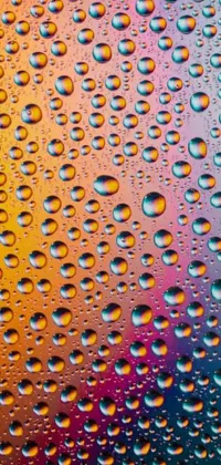 Water Closeup Droplet Live Wallpaper