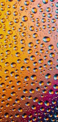 Water Closeup Droplet Live Wallpaper