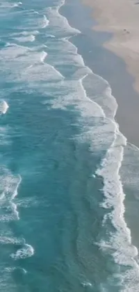 Transform your phone screen into a serene and calming scene with this live wallpaper