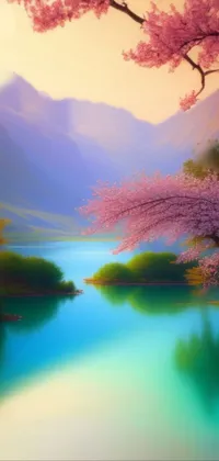 Get lost in the serene beauty of nature with this live wallpaper