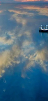 Water Cloud Lake Live Wallpaper