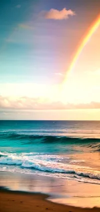 Water Cloud Rainbow Live Wallpaper