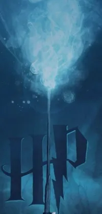 This live wallpaper features the enchanting world of harry potter with iconic elements from the franchise, including wizard hat, blue fireball, cinematic lighting, oversaturated colors, jellyfish, phoenix, and Hogwarts castle