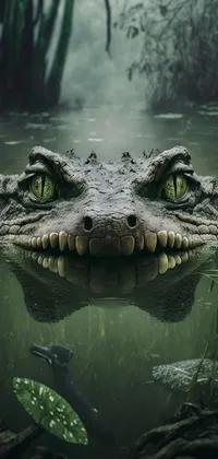 Water Crocodile Water Resources Live Wallpaper