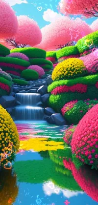 Water Daytime Plant Live Wallpaper