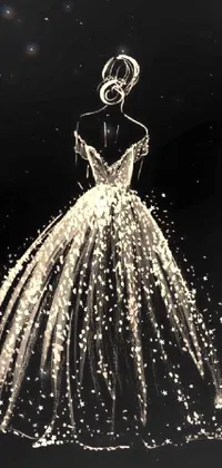 Water Dress Flash Photography Live Wallpaper