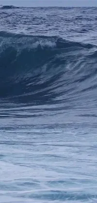 Water Electric Blue Ocean Live Wallpaper