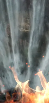 Water Flame Gas Live Wallpaper