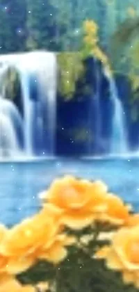 Water Flower Daytime Live Wallpaper