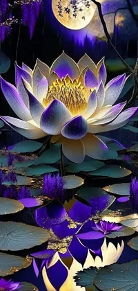 Water Flower Lotus Live Wallpaper