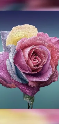 This stunning phone live wallpaper will transport you to a floral wonderland