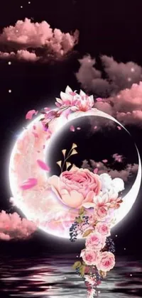 flower moon Live Wallpaper
