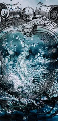 Water Gory Abstract Live Wallpaper