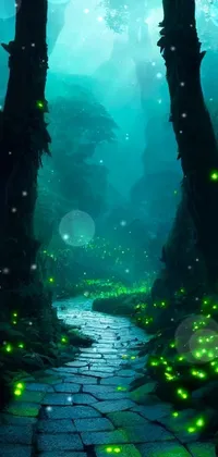 Water Green Plant Live Wallpaper
