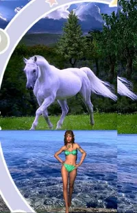 Water Horse Nature Live Wallpaper