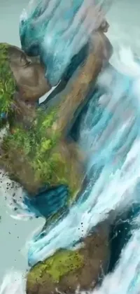 Water Landscape Drawing Live Wallpaper