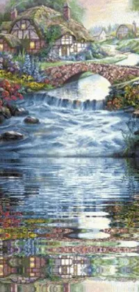 Water Landscape Painting Live Wallpaper