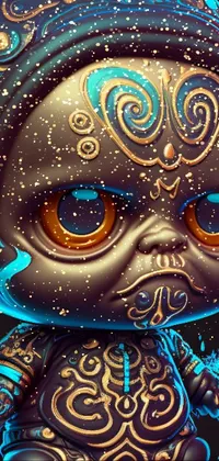 Get lost in a stunningly intricate and fantastical world with this 3D phone live wallpaper