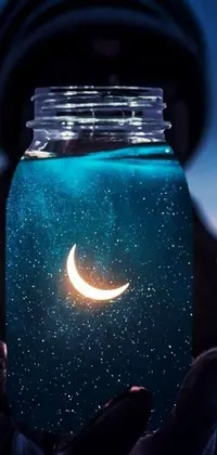 Water Light Moon Live Wallpaper