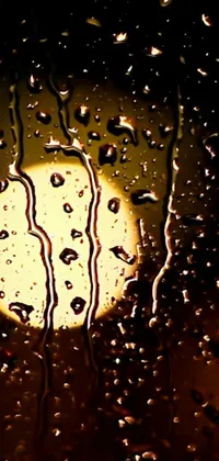 Water Liquid Amber Live Wallpaper