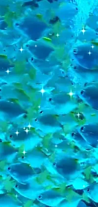 Water Liquid Blue Live Wallpaper