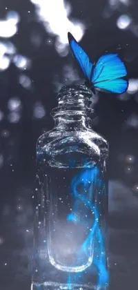 Water Liquid Bottle Live Wallpaper