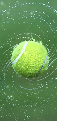 Elevate your phone screen with a dynamic tennis ball live wallpaper